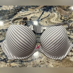 Cacique cotton boost plunge bra